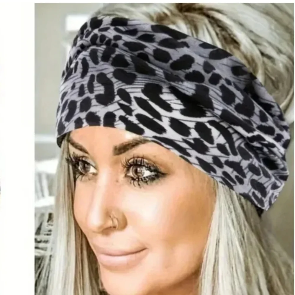 Cross Knotted Wide Headband